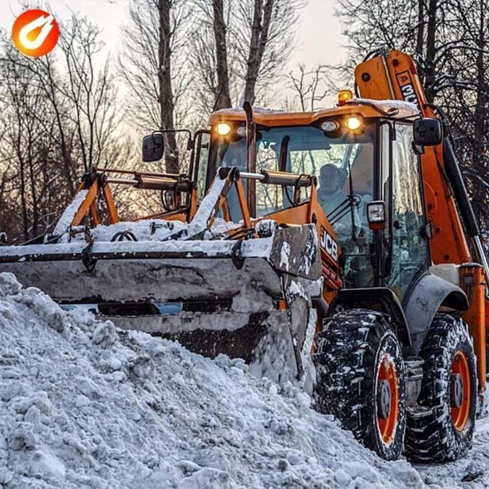 Работы по уборке снега в городском округе Истра продолжаются в усиленном режиме