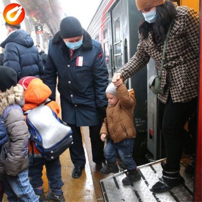 Первые эвакуированные жители Донбасского региона прибыли на территорию Московской области