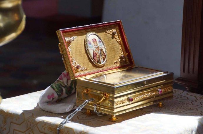 Ковчег с частицей мощей святителя Николая Чудотворца прибыл в Истру 11 декабря