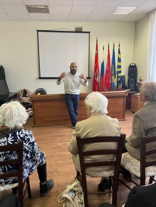 Жители округа Истра посетили бесплатную лекцию в рамках проекта «Активное долголетие»