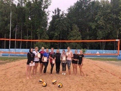 Соревнования по пляжному волейболу прошли в округе Истра