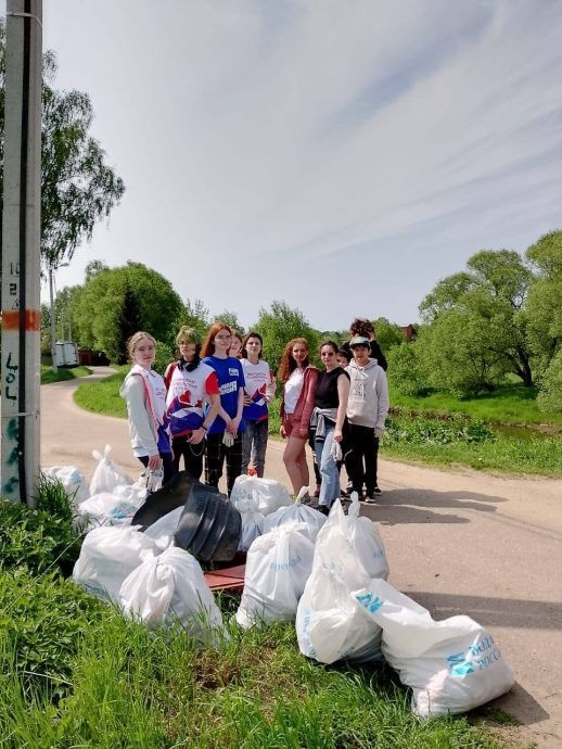 Участники Всероссийской акции «Вода России» собрали более 8 кубометров отходов
