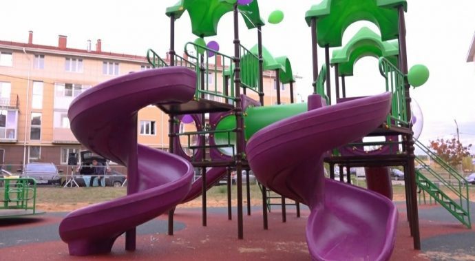 В Никулино и ЖК «Восточный» открыты новые детские игровые площадки