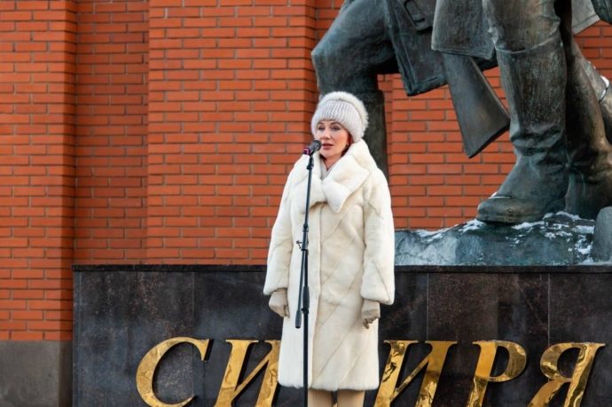 Сегодня глава округа Истра Татьяна Витушева дала старт патриотической акции «Дорога Победы»