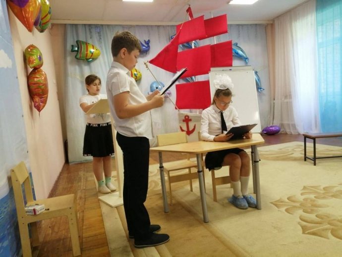 Дети из Театральной студии Воскресной школы г. Дедовска приняли участие в акции «Тема для разговора»
