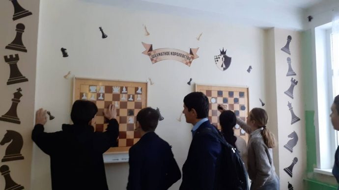 В Ивановской школе г.о. Истра появился свой шахматный уголок