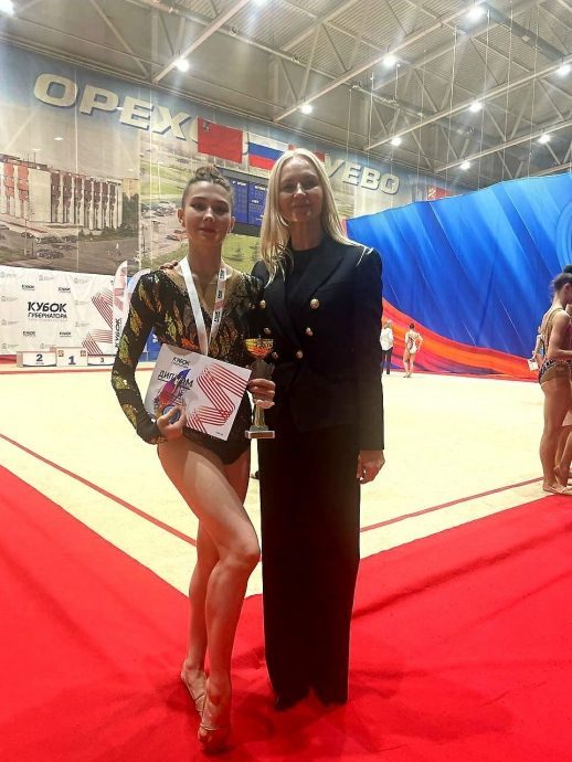 Василиса Леонова завоевала 3 место на Кубке Губернатора Московской области