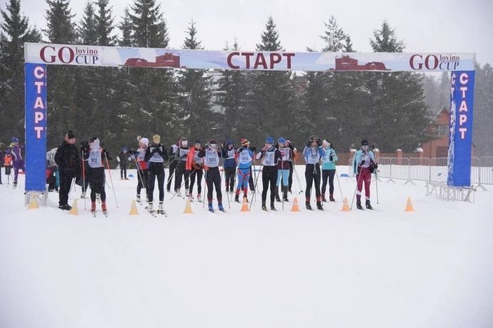 Состоялся первый этап спартакиады «Лыжные гонки»