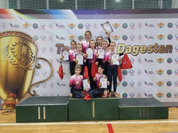 Команда ТГК «Ритм» успешно выступила на Всероссийском турнире по командной гимнастике