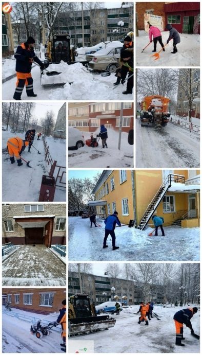 Коммунальщики продолжают устранять последствия снежной стихии
