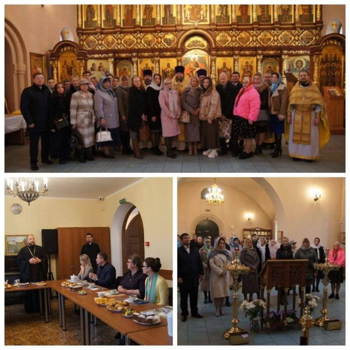 В Георгиевском храме в Дедовске состоялось торжественное открытие ежегодных Рождественских чтений