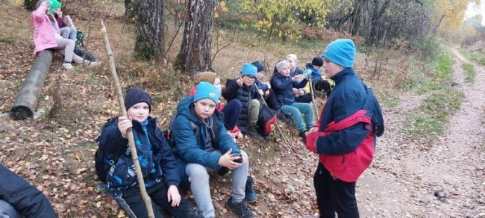 Юные туристы Павловской школы приняли участие в походе