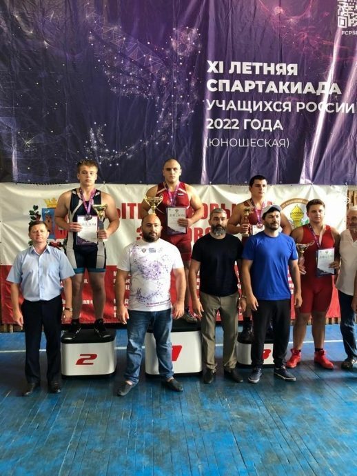 Илья Сударев вошел в число лидеров Всероссийской летней спартакиады учащихся по греко-римской борьбе