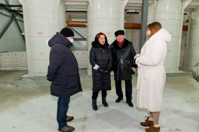 Глава округа Татьяна Витушева проверила качество питьевой воды в Снегирях