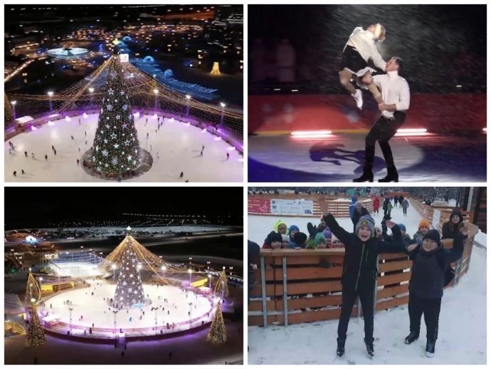 Ледовое представление - «Байки русской балалайки» 20 января в 20:00, каток «Ёлочка» на площади Истры