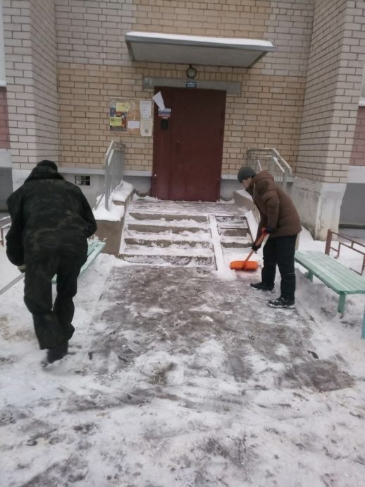 МБУ «ЖКУ г.о. Истра» продолжает ликвидировать последствия снегопадов