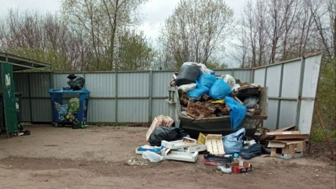 Более 560 куб.м. отходов подобрали сотрудники МБУ «ДОДХИБИМР» на площадках округа за неделю