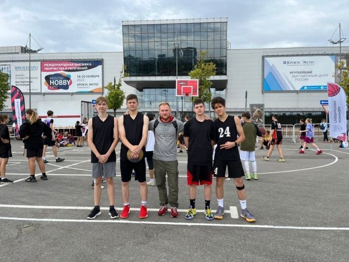 Истринская команда по уличному баскетболу участвовала в борьбе за Кубок Берлина