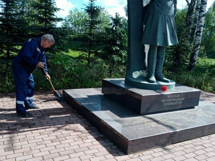 Содержание памятников Великой Отечественной войны находятся на особом контроле у коммунальных служб