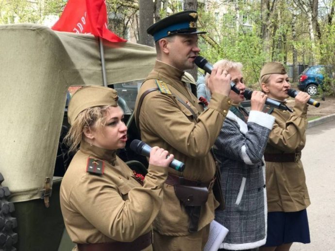 Подмосковная «Единая Россия» провела патриотические акции в День Победы по всему региону