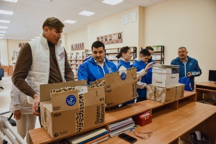 Подмосковная «Единая Россия» отправила уже более 580 тонн гуманитарной помощи жителям Донбасса